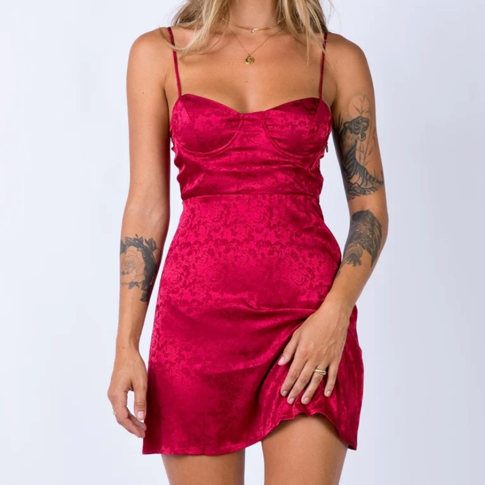 Princess Polly red mini dress